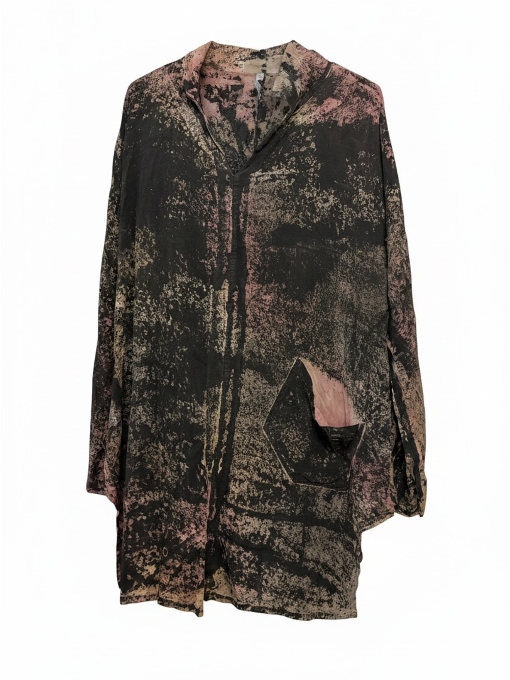 Cynthia Ashby Abstract Oversized Tunic Lagenlook